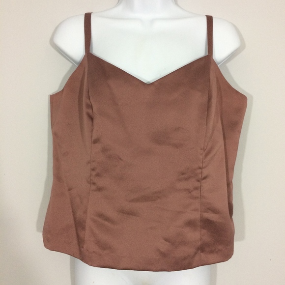 Leslie Fay Tops - Leslie Fay Womens Sz 12 100% Polyester Tank Top